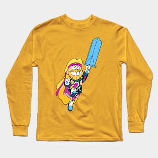 Neon Disco Viking Jr 01 Long Sleeve T-Shirt